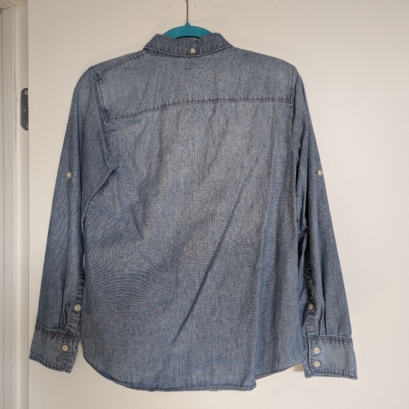 J Crew, Denim Shirt, Size Small - Picture 4 of 5